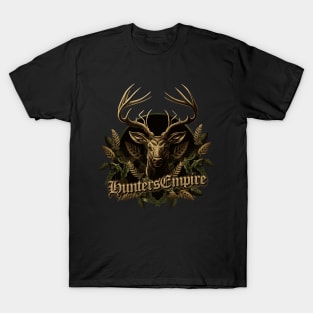 Vintage Deer Hunting Design - Hunters Empire for Wild Hunting Lovers T-Shirt